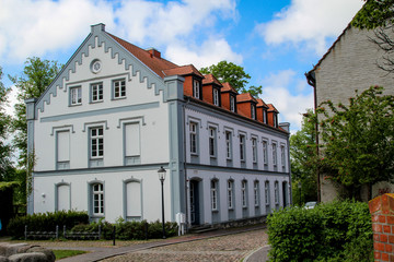 Fototapeta na wymiar Kloster, Klostermauer, Klostergebäude, Sakral, Kirche, Ribnitz