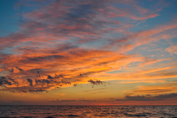 Fototapeta na wymiar Awesome sunset