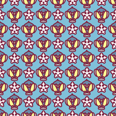 vector christmas seamless pattern