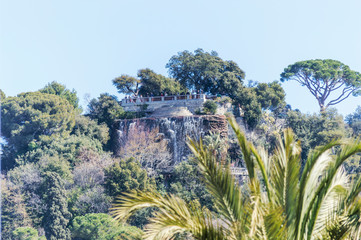 Park in the center of Nice, France