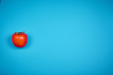 Persimmon with copy space for text
