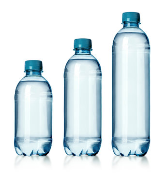 water bottle isolated
