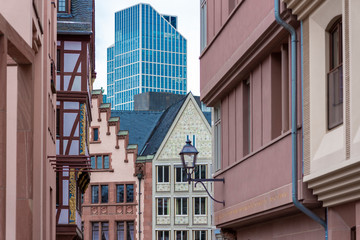 Naklejka premium Die neue Altstadt in Frankfurt am Main