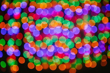 abstract colorful defocused circular facula,abstract background