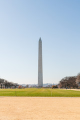 Obraz premium Washington DC Lincoln Memorial Washington Monument National Mall