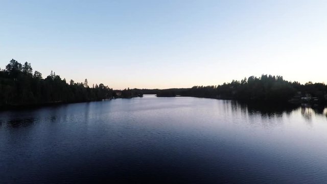 Flug über Orasjön, Gesebol. Schweden
