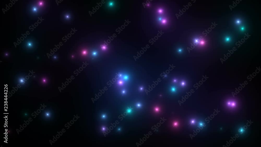 Poster camera flash light on black background seamless loop animation