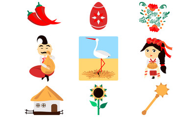 Design A Ukraine Cultural Icon Set For  Adobe Stock and DesignCrowd competition