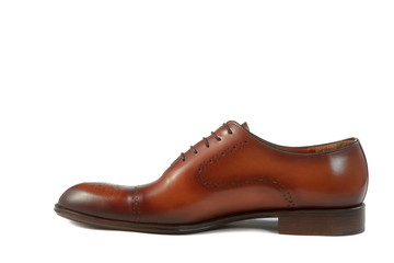 pair of handmade men's shoes