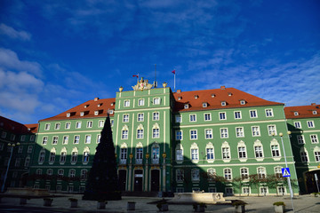 Szczecin City Hall - obrazy, fototapety, plakaty
