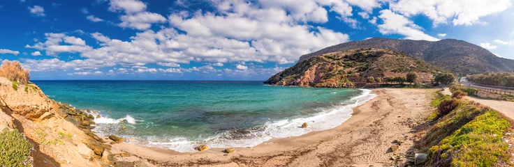 Photo sur Plexiglas  Plage d'Elafonissi, Crète, Grèce East beach on Crete island with azure clear water, Greece, Europe