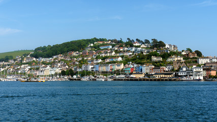 Kingswear from Dartmouth in South Devon, The United Kingdom, May 21, 2018