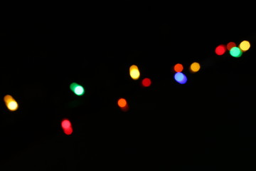 Angled Defocused Lights
