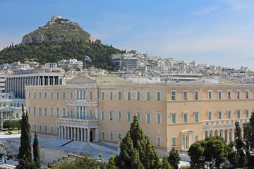 Fototapeten Parlament Griechenland Athen © markobe