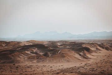 Mountains in the desert © Trevor