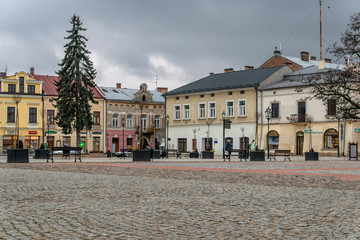 Fototapeta na wymiar Krosno is a polish town called small Cracow