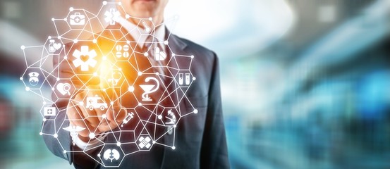 Healthcare technology access accountability banner business care