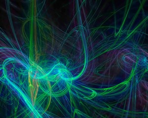 Fototapeta premium abstract digital fractal, fantasy design