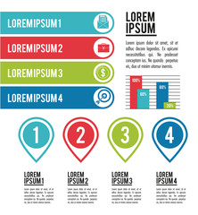 infographic various diagrams