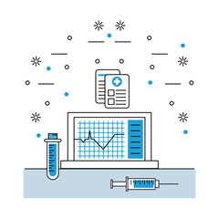 medical stuff and elements