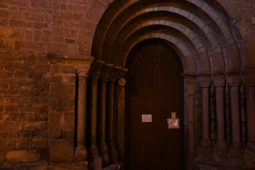 Ainsa. Village of Huesca in Aragon,Spain