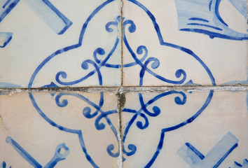 Old Portuguese tiles