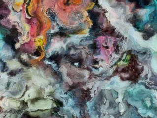 Grunge texture. Dirty background. Abstract painting on canvas. Modern fine art. Old style backdrop. Pattern for graphic design. Good as template for decoration print card, banner, invitation, flyer.