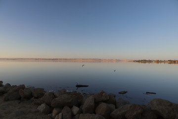 Qarun lake at the afternoon