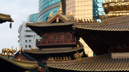 chinese temple in Shanghai