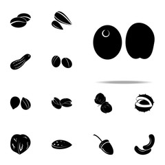 olive icon. nuts icons universal set for web and mobile