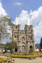 Basílica Menor de la Inmaculada Concepción. Jardín, Antioquia, Colombia
