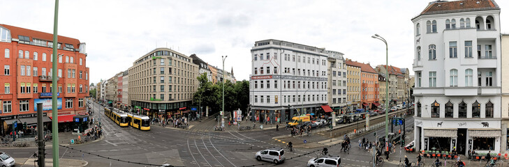 Street Corner in Berlin, Germany