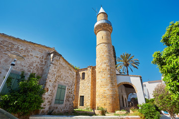 Fototapeta na wymiar Taht el Kale mosque in Nicosia.