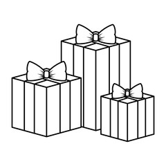 gifts boxs presents icons