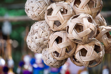 wicker ball 