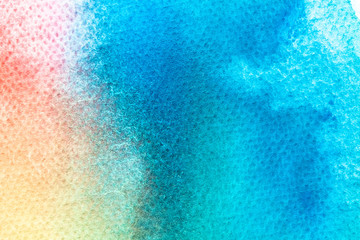 Watercolor art hand paint on white watercolor texture background. Abstract watercolor freehand brushes background.