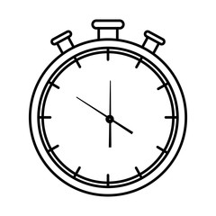 chronometer timer isolated icon
