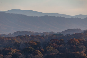 Scenics seen from Seven Islands Birding Park in Kodak, Tennessee