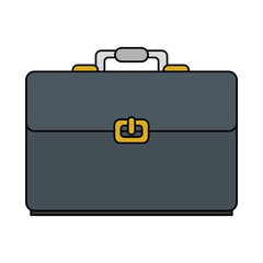 portfolio briefcase isolated icon
