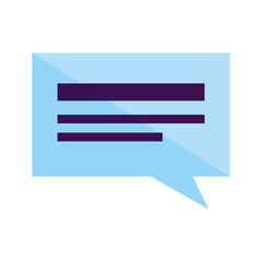 speech bubble message icon