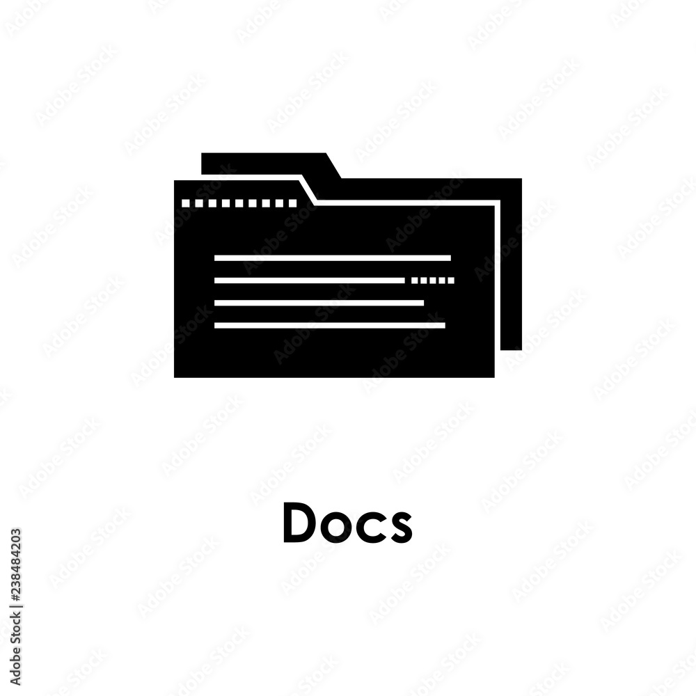 Poster folder, docs icon. one of business collection icons for websites, web design, mobile app