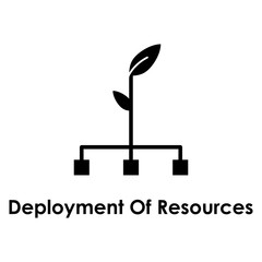 sprout, connection, deployment of resources icon. One of business collection icons for websites, web design, mobile app