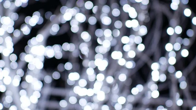 blurred bokeh light defocused background and textured for holiday ney year party and celebration background