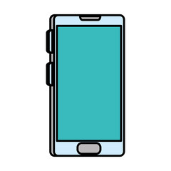 smartphone device isolated icon