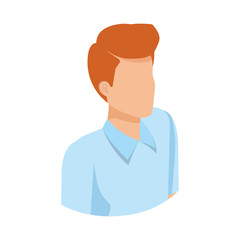 elegant businessman avatar character