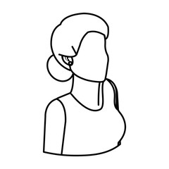 elegant businesswoman avatar character