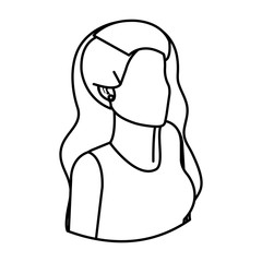 elegant businesswoman avatar character