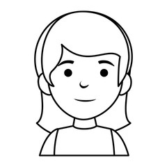 beautiful little girl character