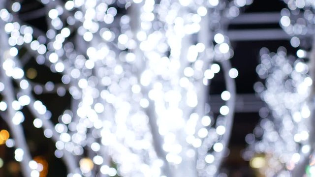 blurred bokeh light defocused background and textured for holiday ney year party and celebration background