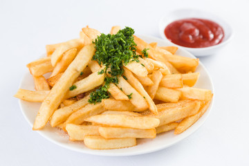 French Fries with  Ketchup
